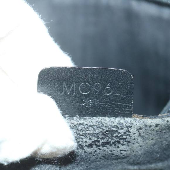 CELINE Macadam Canvas Hand Bag PVC Brown Black Auth 64827 - Picture 12 of 16